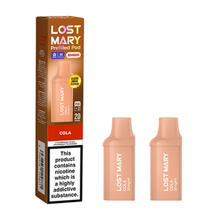 Cola Lost Mary BM600 Prefilled Replacement Pod Refills