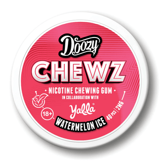 Doozy Chewz Nicotine Gum - Watermelon Ice