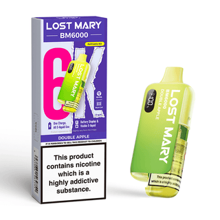 Double Apple Lost Mary BM6000 Prefilled Pod Kit