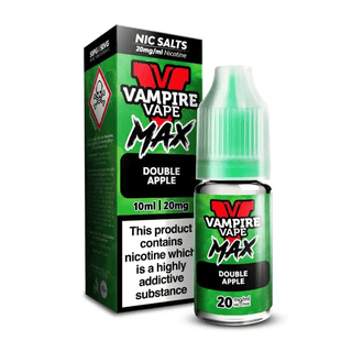Double Apple Vampire Vape Max Nic Salt E-Liquid
