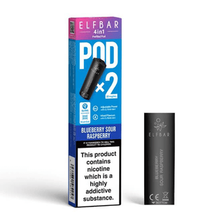 Elf Bar 4 in 1 Pods - Blueberry Sour Raspberry