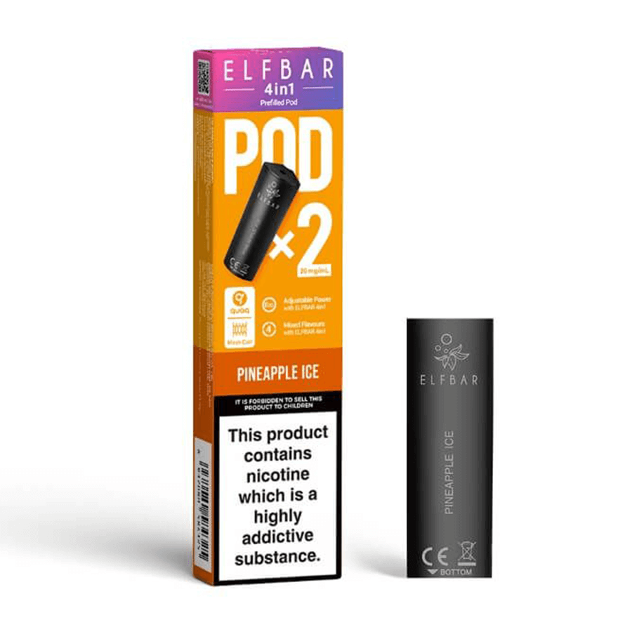 Elf Bar 4 in 1 Prefilled Pods | 3 for 12 Tablites Elf Bar 4 in 1 Prefilled Pods | 3 for 12 Tablites