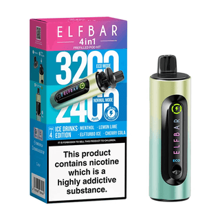 Elf Bar 4 In 1 Prefilled Vape Kit - Ice Drinks Edition