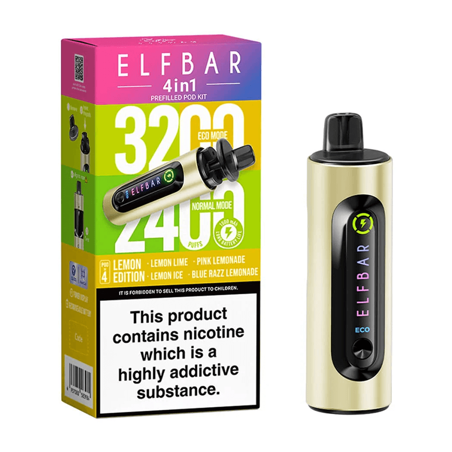 Elf Bar 4 In 1 Prefilled Vape Kit | 2 for 10 | Tablites Elf Bar 4 In 1 Prefilled Vape Kit | 2 for 10 | Tablites