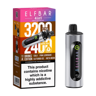 Elf Bar 4 In 1 Prefilled Vape Kit - Drinks Edition