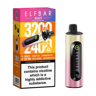 Elf Bar 4 In 1 Prefilled Vape Kit - Fruits Edition