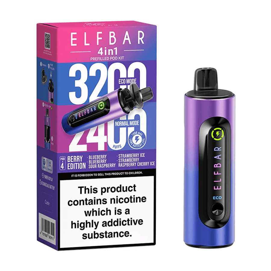 Elf Bar 4 In 1 Prefilled Vape Kit | 2 for 10 | Tablites Elf Bar 4 In 1 Prefilled Vape Kit | 2 for 10 | Tablites