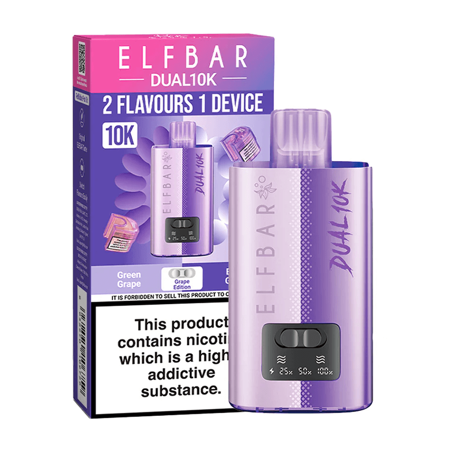 Elf Bar Dual 10K - Grape Edition