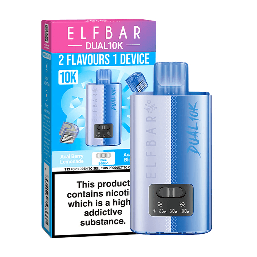 Elf Bar Dual 10K - Blue Edition