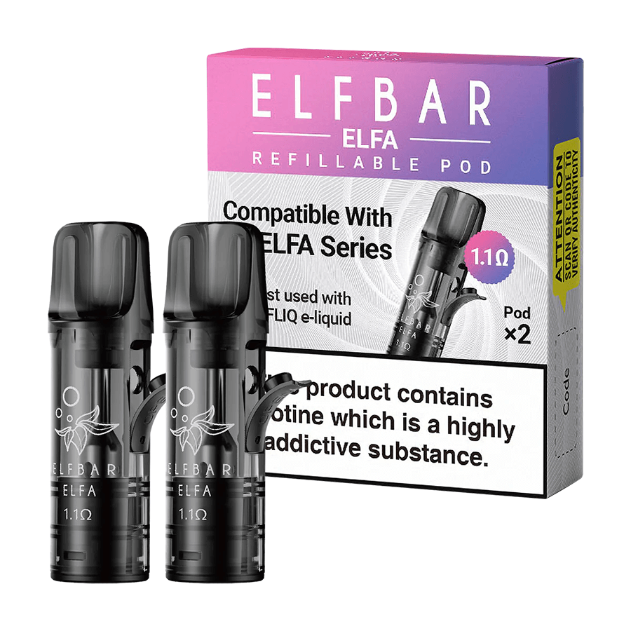 Elfa Refillable Pods by Elf Bar Tablites Elfa Refillable Pods by Elf Bar Tablites