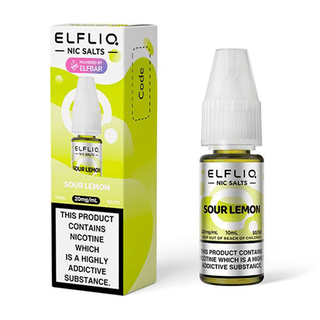 Sour Lemon Elfliq E-Liquid by Elf Bar