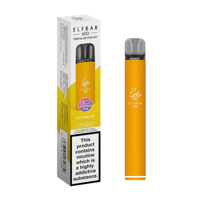 Elfturbo Ice Elfbar 600 Prefilled Pod Kit