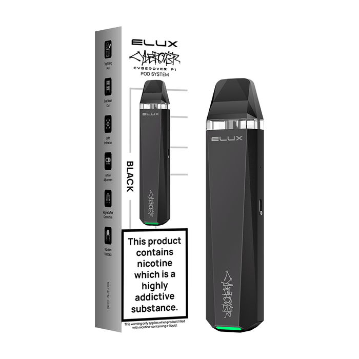 Elux Cyberover P1 Pod Vape Kit - 22457 - TABlites