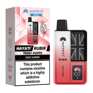 Fizzy Cherry Hayati Rubik 7000 Puff Vape Kit