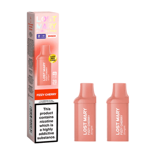 Fizzy Cherry Lost Mary BM600 Prefilled Replacement Pod Refills