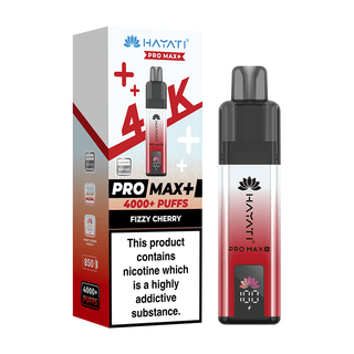 Fizzy Cherry Hayati Pro Max+ 4K Prefilled Pod Vape Kit