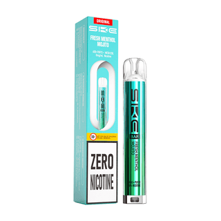 Fresh Menthol Mojito SKE Bar 600 Zero Nicotine Prefilled Vape Kit
