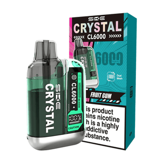 SKE Crystal CL6000 Big Puff Vape Kit - Fruit Gum