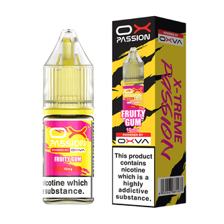 Fruity Gum OX Passion Nic Salt E-Liquid by OXVA