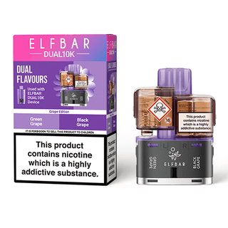 Grape Edition Elf Bar Dual 10K Refill Pods