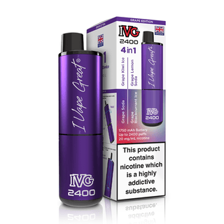 Grape Edition IVG 2400 Rechargeable Kit