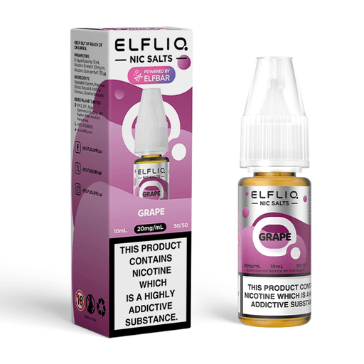 Grape Elfliq Vape Juice by Elf Bar - 4895258300974 - TABlites