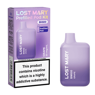 Grape Lost Mary BM600 Prefilled Pod Kit