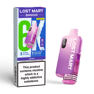 Grape Lost Mary BM6000 Prefilled Pod Kit