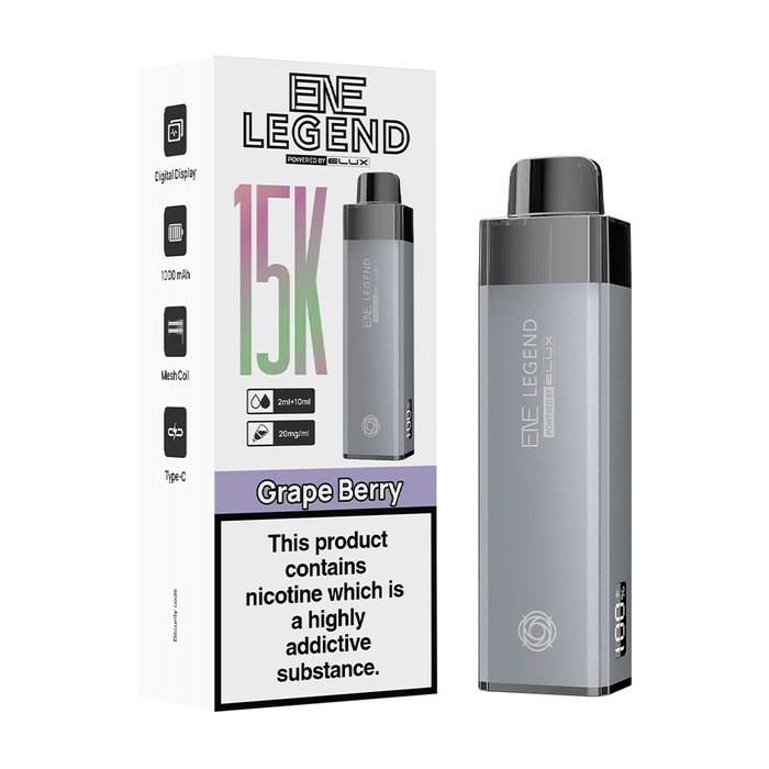 Grape Berry Elux ENE Legend 15K Prefilled Pod Kit