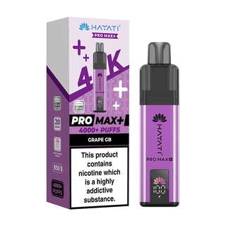 Grape GB Hayati Pro Max+ 4K Prefilled Pod Vape Kit