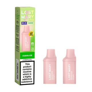 Guava Ice Lost Mary BM600 Prefilled Replacement Pod Refills