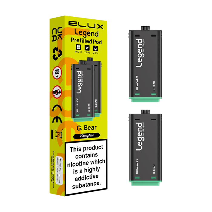 Elux Legend 1500 Prefilled Pods Gummy Bear