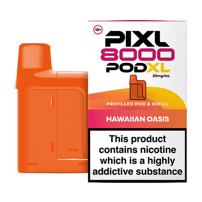 Hawaiian Oasis PIXL 8000 Replacement Prefilled Pods