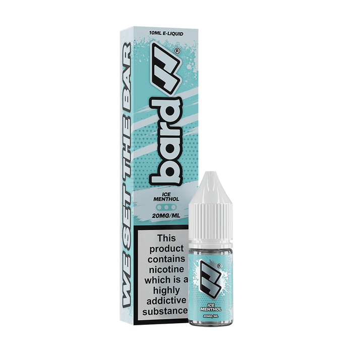 Ice Menthol Nic Salt E - Liquid by Bard - 5056685312087 - TABlites