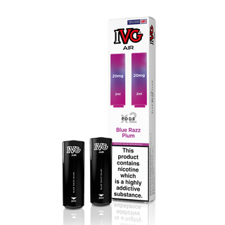 IVG Air Pods - Blue Razz Plum