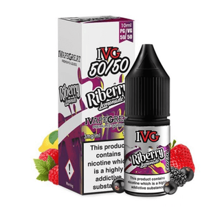 Riberry Lemonade 50/50 E-Liquid by IVG