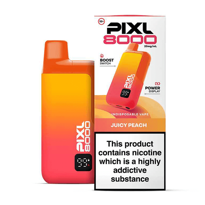 Juicy Peach PIXL 8000 Vape Kit
