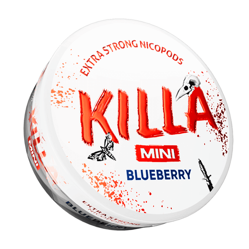 Killa Mini Nicotine Pouches - Blueberry