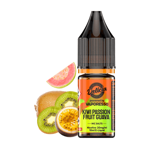 Kiwi Passion Fruit Guava Deliciu E - Liquid by Vaporesso - 4897137210305 - TABlites