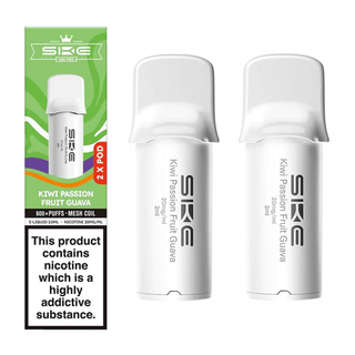 Kiwi Passion Fruit Guava SKE Crystal 600 Pro Prefilled Pods