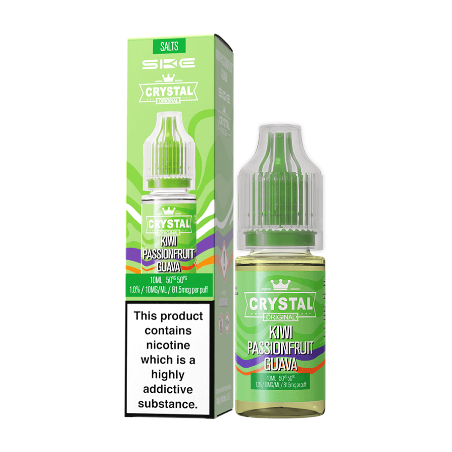 Kiwi Passionfruit Guava Crystal Vape Juice by SKE | from 3 Tablites Kiwi Passionfruit Guava Crystal Vape Juice by SKE | from 3 Tablites