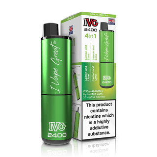 Lemon and Lime IVG 2400 Rechargeable Kit