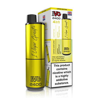 Lemon Edition IVG 2400 Rechargeable Kit