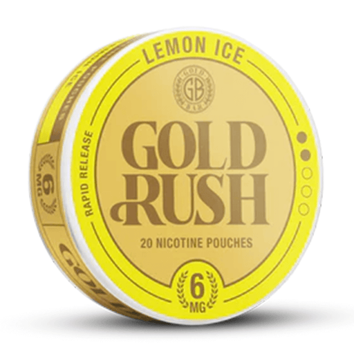Lemon Ice Gold Rush Nicotine Pouches by Gold Bar- 21511 - TABlites