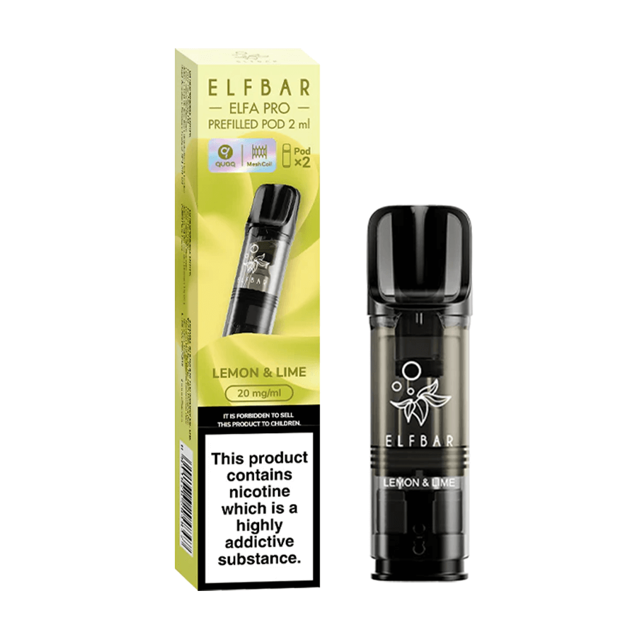 elfbar nachfüll pod läuft aus ELF BAR ELFA PODS Replaceable Pre-Filled | All Flavours | 2ML | 2 Pack |  20MG