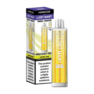 Lemon Lime Pro Max 7000 by Hawcos x Lost Mary