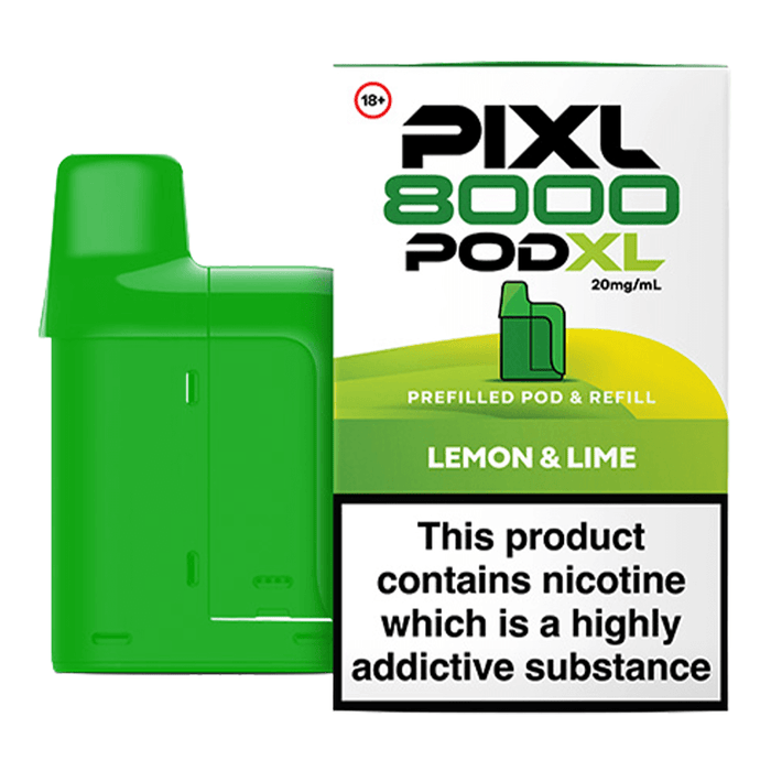 Lemon & Lime PIXL 8000 Replacement Prefilled Pods