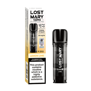 Lemon Lime Tappo Pods by Lost Mary - With Box