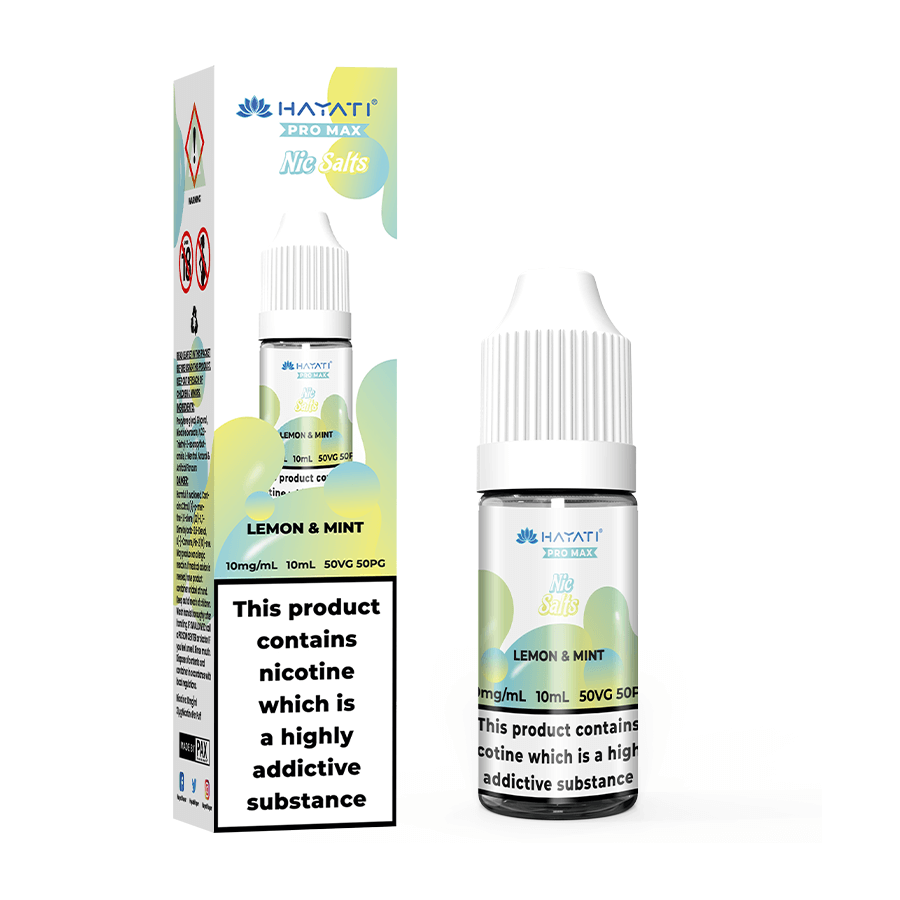 Lemon & Mint Hayati Pro Max Vape Juice - 4 for 10 Tablites Lemon & Mint Hayati Pro Max Vape Juice - 4 for 10 Tablites