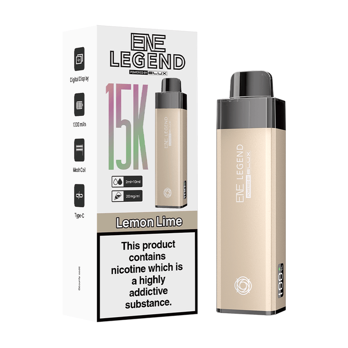 Lemon Lime Elux ENE Legend 15K Prefilled Pod Kit